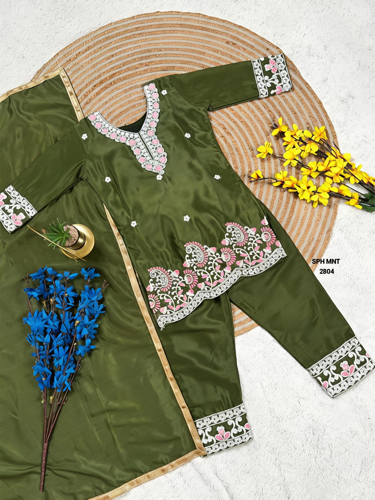 Premium Designer Palazzo Set for Girls